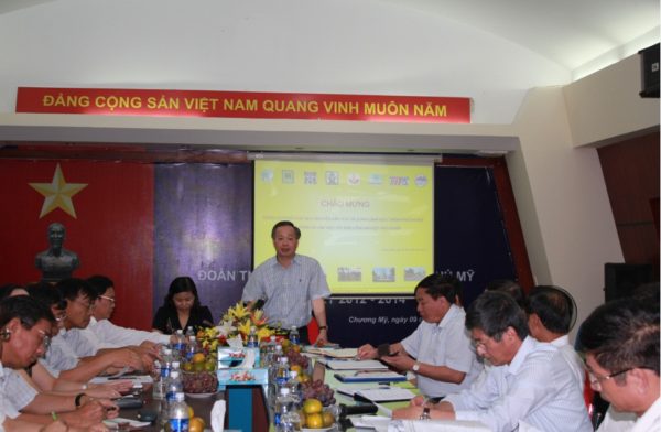 Đồng chí Nguyễn Văn Sửu, PCT UBND thành phố Hà Nội về thăm và làm việc với doanh nghiệp tại KCN Phú Nghĩa