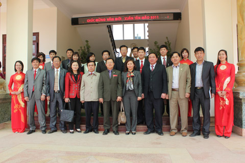 Ông Nguyễn Huy Tưởng - PCT UBND TP Hà Nội tới thăm và làm việc với Tập đoàn Phú Mỹ_8