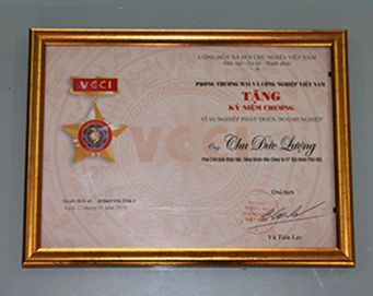 Phòng Thương mại và Công thương Việt Nam tặng kỷ niệm chương Vì sự nghiệp phát triển doanh nghiệp