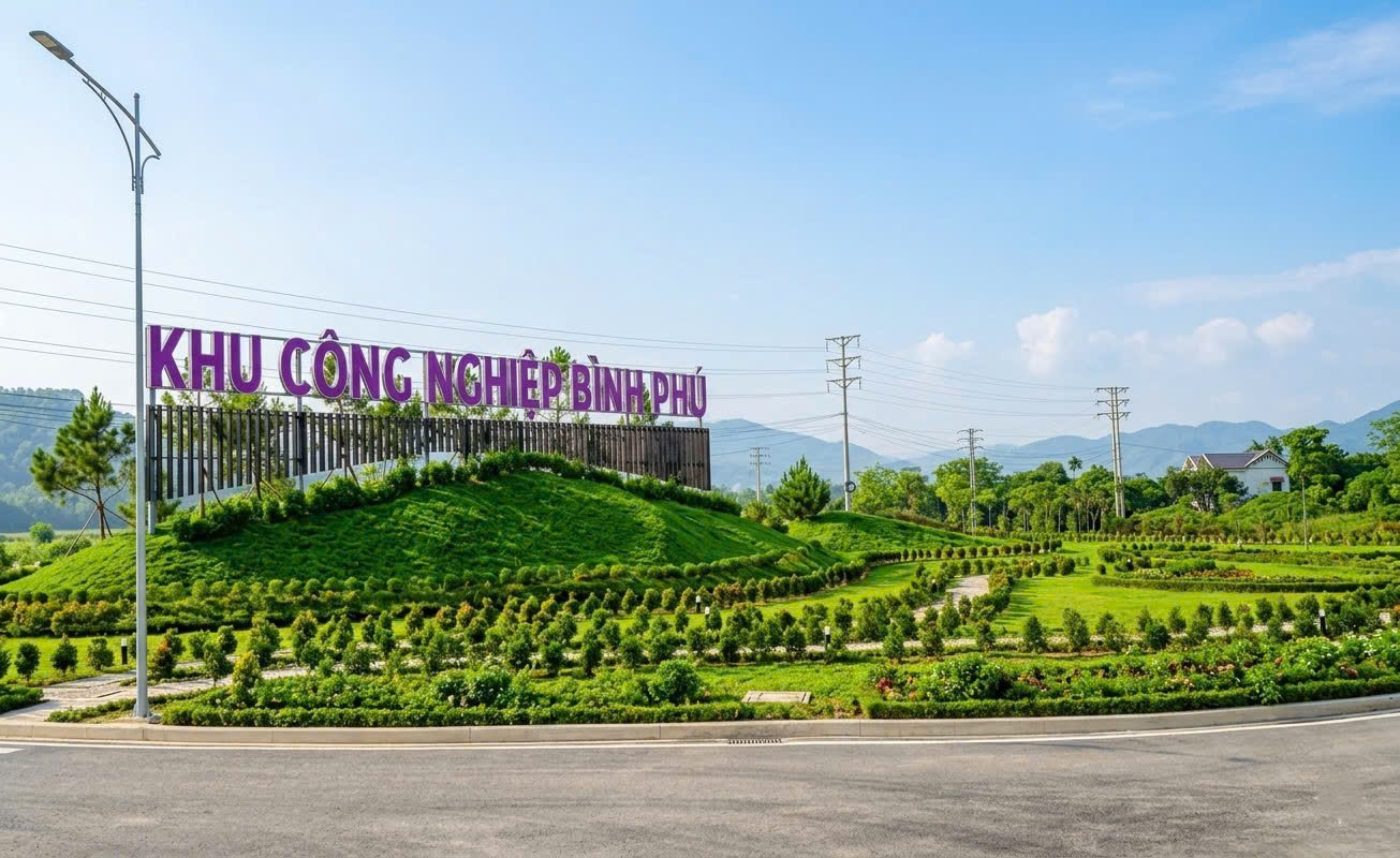 Cổng ch&agrave;o KCN B&igrave;nh Ph&uacute; - Ph&uacute; Thọ